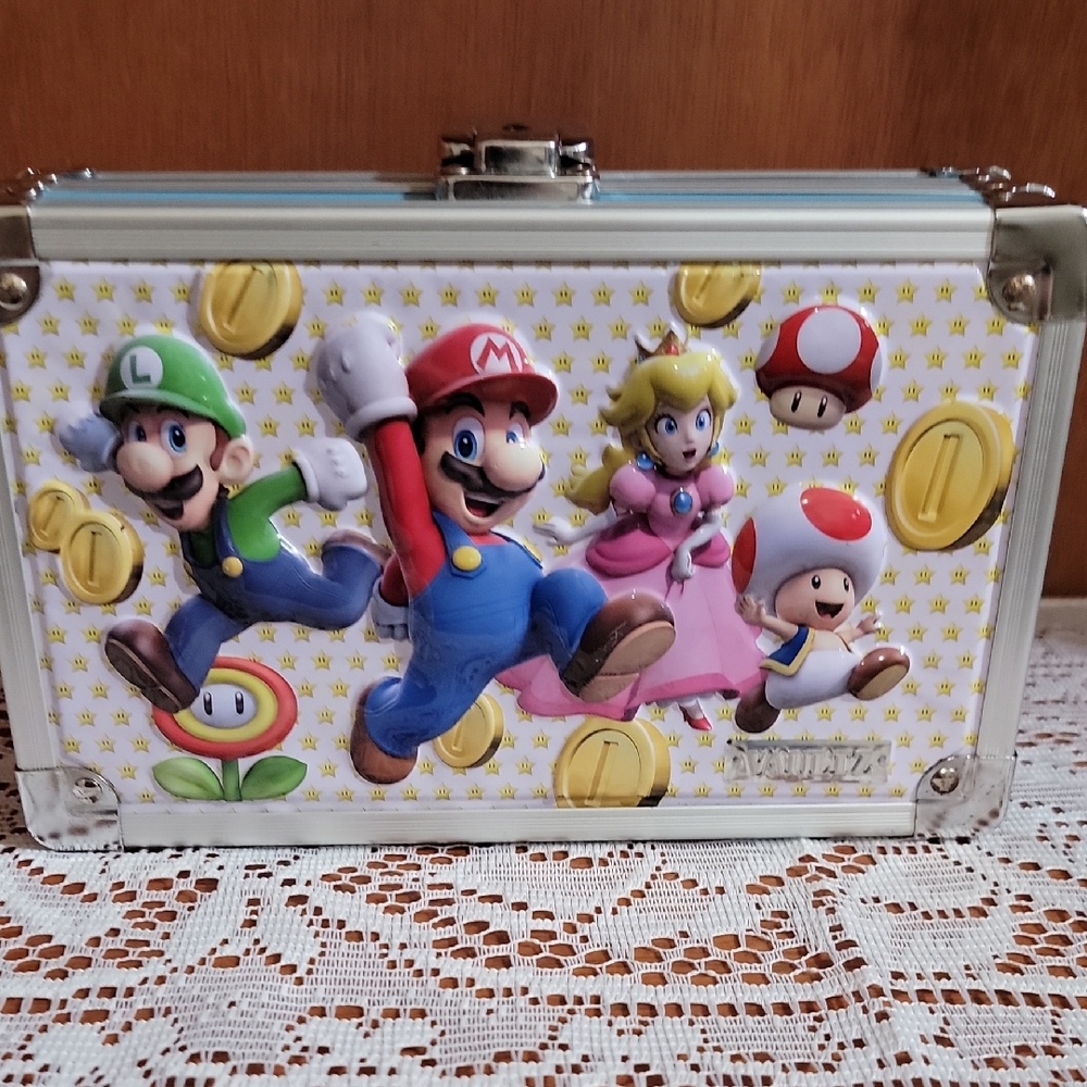 Nintendo Super Mario Character Aluminum Carry Case - Multi